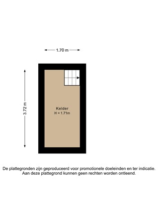 Floorplan - Hogeweg 14, 1401 TL Bussum
